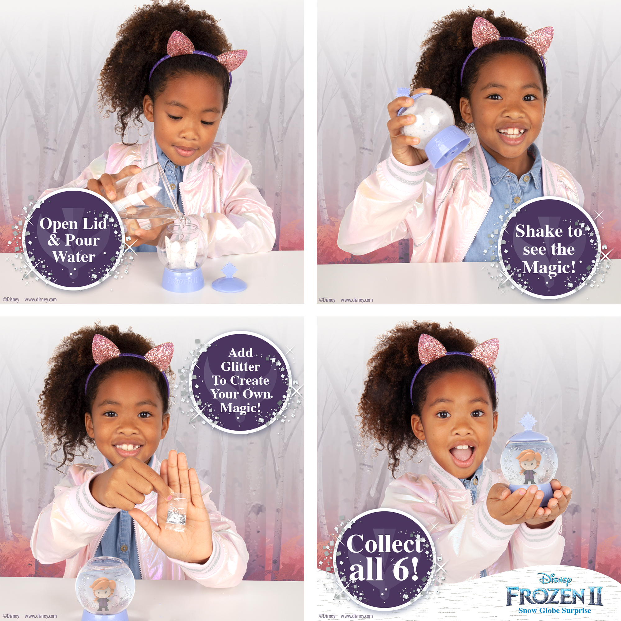 lol surprise glitter shake globe