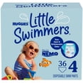 thumbnail image 1 of Pañales de natación Huggies Little Swimers, talla 4 (11-15 kg), 36 unidades, 1 of 9