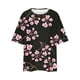 thumbnail image 4 of Fiudx Ofertas Del Día Blusa Holgada con Estampado de Manga Corta Informal a La Moda para Mujer, 4 of 5