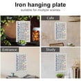 thumbnail image 4 of Summer Themed Sunshine Beach Trips Metal Tin Sign, 8 x 12 Inch Retro Wall Decor for Home Cafe Bar Yard, 4 of 6
