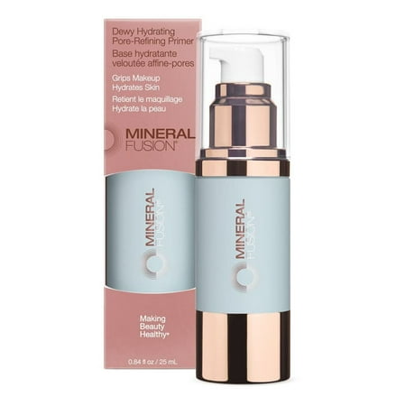 Mineral Fusion Dewy Hydrating Pore Refining Primer, 0.24 Oz, 6 Pack