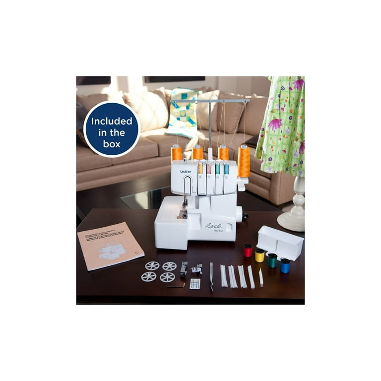 Pre-Owned Brother 1034D Serger Sewing Machine with