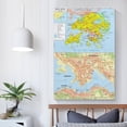 thumbnail image 5 of HongKong Map Posters Poster Cool Artworks Painting Wall Art Canvas Prints Hanging Picture Home Decor Posters Gift 20x30inch(50x75cm), 5 of 6