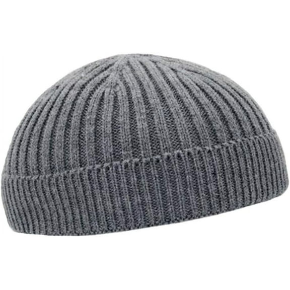 YooGuoGuo Unisex Brimless Knitted Beanie Above Ears Fashion Fisherman Skull Cap Hat for Men Women