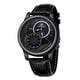 thumbnail image 1 of Reloj mecánico con correa de cuero Reloj de pulsera automático 3ATM para hombres y niños, 1 of 8