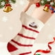 thumbnail image 5 of Calcetines de Navidad para mujer - Calcetines gruesos de forro polar hasta la mitad de la pantorrilla, calcetines de peluche multicolor para el suelo de invierno con bordados festivos, 5 of 6