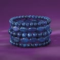 thumbnail image 6 of Ross-Simons Lapis Jewelry Set: 5 Bead Stretch Bracelets, Women's, Adult, 6 of 7