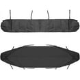 thumbnail image 1 of Housse de Protection pour Auvent Extérieur 3,5 m, Auvent de Terrasse, Abri, Housse de Rangement d'Hiver Imperméable, Housse Rétractable pour Store Enrouleur, Toile 210D, Housse de Protection pour Auvent Anti-Poussière Imperméable, Noir, 1 of 5