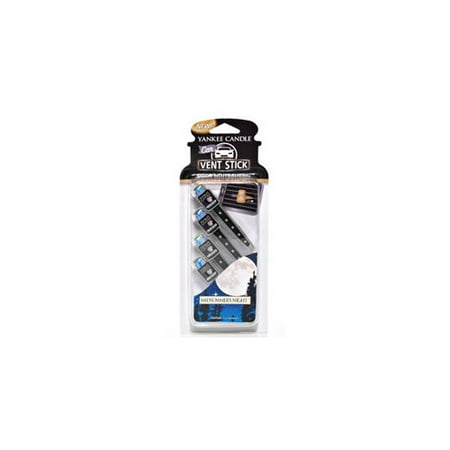 YANKEE CANDLE R 1194390 CAR VENT STICKS MIDSUMMER S NIGHT R SCENT