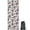 White Floral Skull, variant on White Floral Skull Pattern Hot Yoga Mat Towel Non Slip for Hot Yoga - Quick-Drying Yoga Mat Cover with 4 Corner Pockets with Travel Bag - Hot Yoga Towel Non Slip Grip Moisture Wicking Sweat 70"x26"