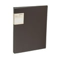 thumbnail image 3 of Uxcell 9x12" Binders with Plastic Sleeve, PP 60 Pockets Waterproof File Portfolio Folder Protector, Brown, 3 of 5