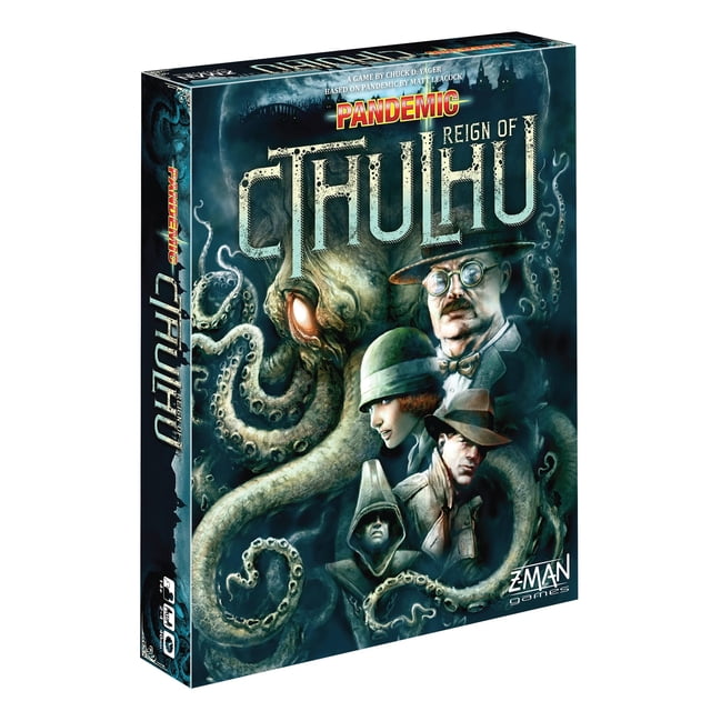 Juego de mesa Pandemic Reign of Cthulhu Z-Man Games para mayores de 14 años