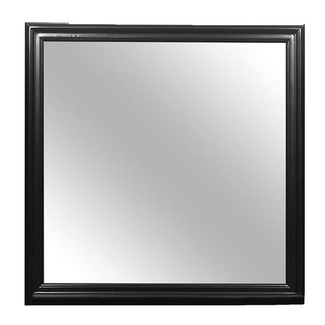 Global Furniture USA CHARLIE-BLACK-MR Miroir Moderne Charlie&44; Noir