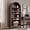 Brown, variant on Aitjunz 71" Tall Arched Bookshelf with Storage, 8-Tier Wood Bookcase with 3 Adjustable Shelves, Medium Bookshelf for Living Room, Bedroom, and Office, Natural