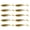10pcs Brown, variant on YIFAEUX 10Pcs 6.5CM/2.8G Paddle Tail Soft Lure Long Casting Sinking Bionic Artificial Swimbait Freshwater Saltwater Trout Bass Fishing Accessories