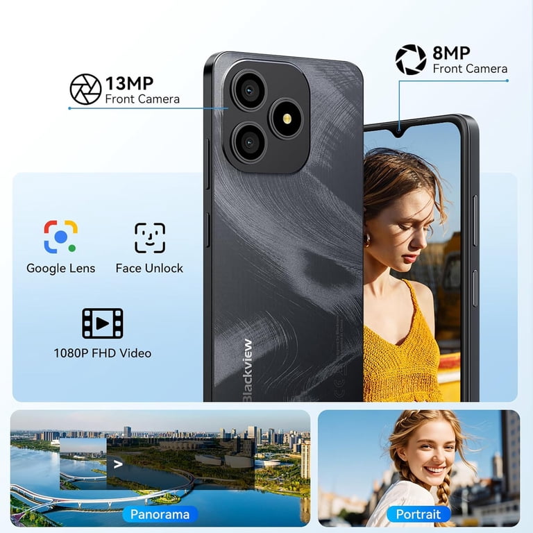 Blackview Wave 9C Unlocked Android Phones, Android 15 Cell Phone