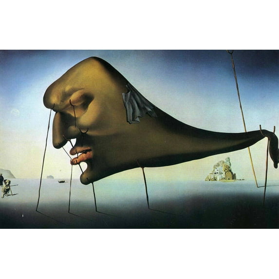 Dali- Sleep - CANVAS OR PRINT WALL ART