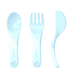 thumbnail image 1 of Paquete de 3 Cubiertos Twistshake TS CUBIERTOS AZUL, 1 of 7