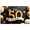 9A, variant on Glamorous Glittery 50th Birthday Banner with Gold Balloons Crowns Stars and Cakes Backdrop Party Decoration Supplies Photography Props for Birthday Parties Photo Booths Celebrations