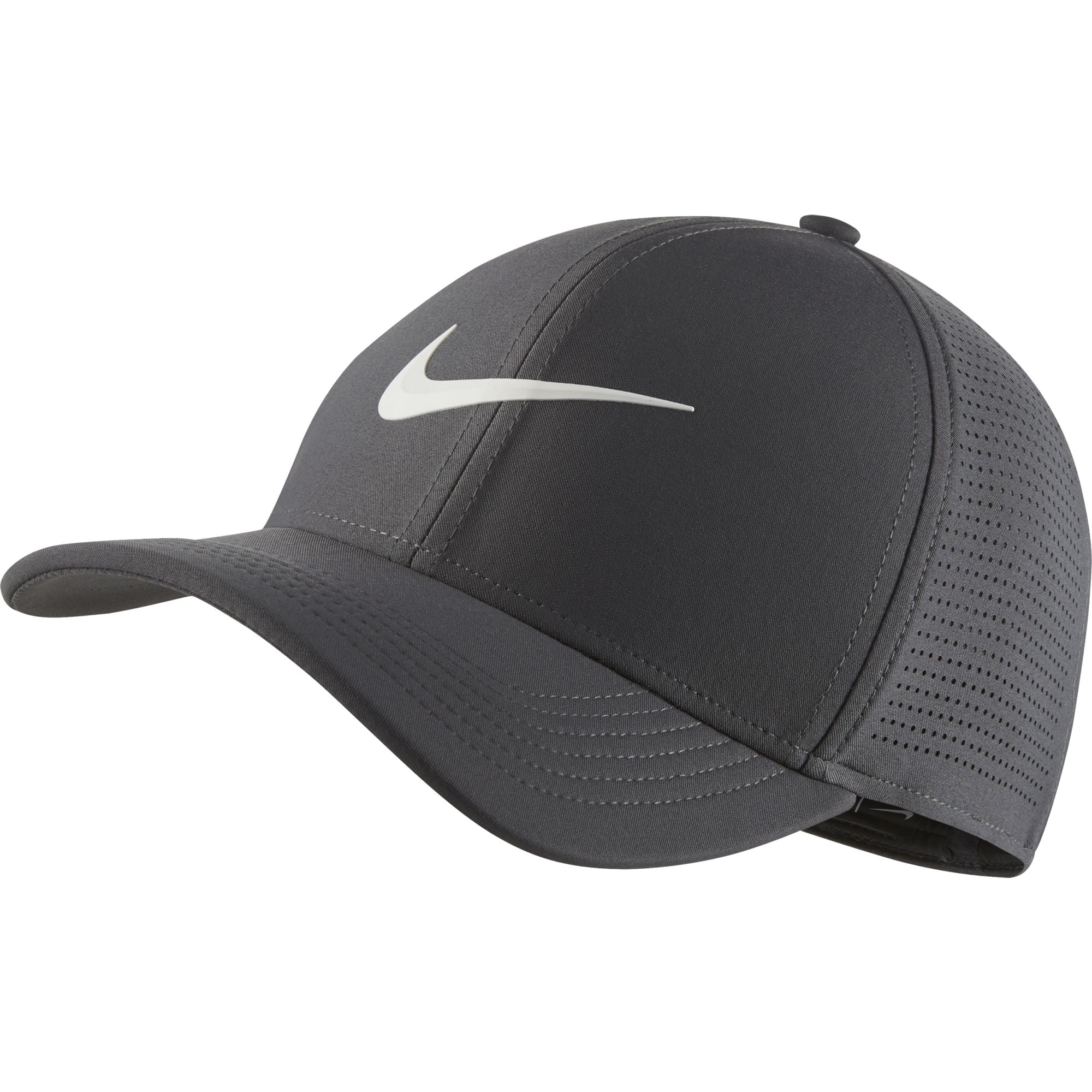 NEW 2018 Nike Aerobill Classic 99 Dark Grey/White Fitted M/L Hat/Cap -