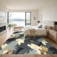 thumbnail image 3 of ODIKA 3'x5' Machine Washable Non-Slip Area Rug, Abstract Gray High Traffic Rug, Gray, 935967, 3 of 7