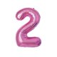 thumbnail image 2 of Globos rosados ​​del número 23 del número 32 de 40 pulgadas, globos gigantes de helio de aluminio para decoraciones de fiesta de cumpleaños número 23 o 32 y eventos de aniversario, 2 of 4