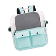 thumbnail image 3 of Mochila porta gato perfecl bolsa de viaje con correa ajustable ventilación verde, 3 of 8
