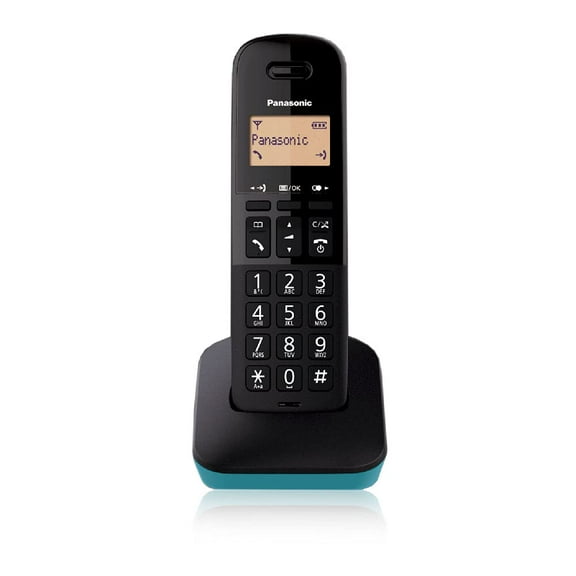 Panasonic KX-TGB610JT Telefono analogico/DECT Nero, Blu Identificatore di chiama