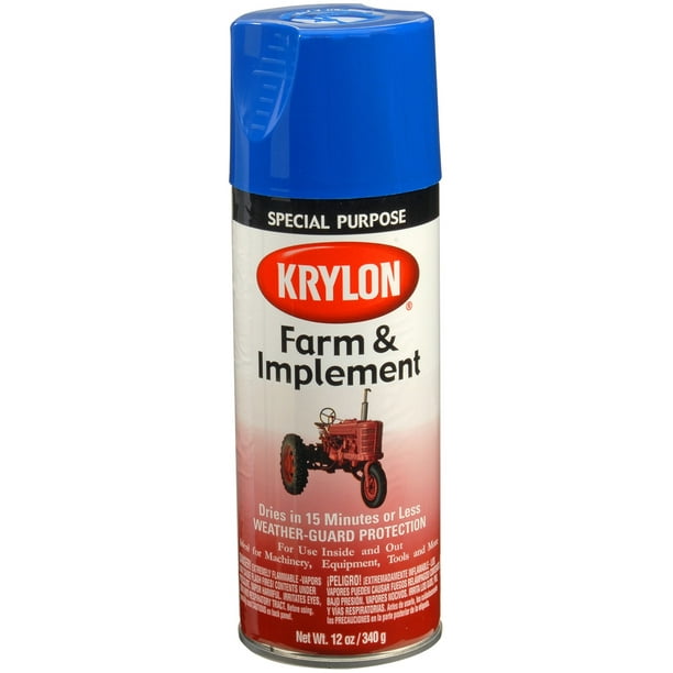 Krylon 1927 Krylon Farm & Implement Paints; Ford Blue; 12 oz. Aerosol