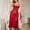Wine, variant on uublik Pajamas Set Mesh Valentine's Day Night Gowns Soft Loungewear Sleepwear Wine