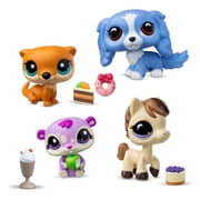 Littlest Pet Shop - Foodie Treat Surprise 4-Pack, Novelty Toys, Children Ages 4 and Up