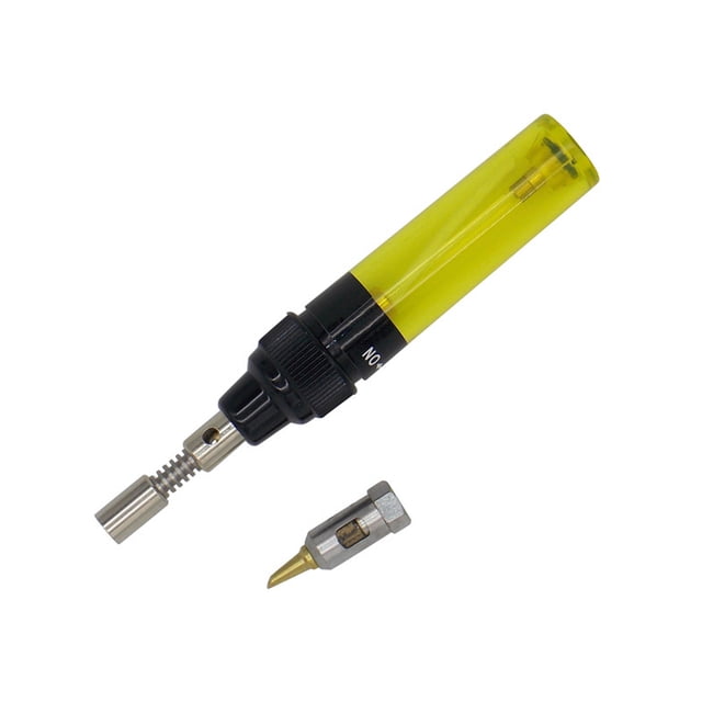 Clearance! beishanbush Electrical Tools Va-100 Wireless Portable Butane Soldering Torch Welding Tool One Size Yellow