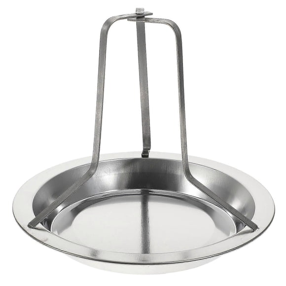 1pc Outdoor Camping Chicken Roasting Pan Creative Non-stick Chicken Grill Rack