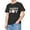 Black, variant on TOOYOU Boys Summer T-Shirt Child Short Sleeve Happy Brithday Prints T Shirt Trendy Fans Present Tops Size 2-3 Years Black