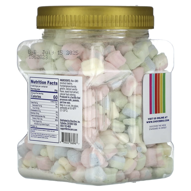 marshmallow  ChocZero Freeze Dried S'mallows, Vanilla, 4 oz (112 g) - Walmart.com