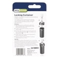 thumbnail image 6 of Ezy Dose Nylon Locking Pill Organizer, Black Travel Container (Small), 6 of 7