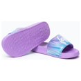 thumbnail image 4 of Hype - Chanclas Marble Slip-on Diseño Escritura para Niños/Niñas (Morado, Cerceta), 4 of 5