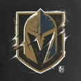 thumbnail image 3 of Women's Black Vegas Golden Knights Splatter Logo V-Neck T-Shirt, 3 of 4