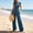 Navy women two piece sets a1, variant on BRELIL Women Two Piece Sets Casual Round Neck Sleeveless T-Shirt Wide Leg Pants Summer Lounge Matching Outfits Solid Basic Tracksuit Vacation Travel, Green S