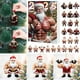 thumbnail image 3 of Adornos navideños, adornos navideños, regalos navideños, calendario navideño de cuenta regresiva de 24 días, lindo colgante de acrílico de bebé de hielo, caja de regalo, cajas misteriosas, 3 of 7