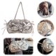 thumbnail image 5 of Bolso para Axila Mano Plisado Diario Femenino Color Sólido Mujer, 5 of 9