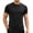 C110 Black, variant on Mens Shirts Short Sleeve Crew Neck Solid Color Soft Summer T Shirts For Men Black