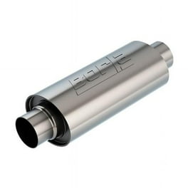 Borla CrateMuffler Small Block Chevrolet ATAK 2.5in Offset Offset 14inx4.35inx9in Muffler Walmart