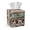 American Tribal Cow Print Brown, variant on COEQINE Tissue Box Cover Holder Collapsible Decorative Holder PU Leather Square Tissue Bag Dispenser for Parlors Bathroom Kitchen Home & Office Decor, Green Beige Leaf