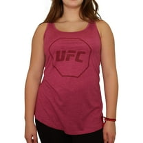 UFC Womens Octagon Logo Tank Top, Purple, Small