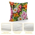 thumbnail image 4 of COMIO  Exotic Flowers Spring Pillow Covers Flower Outdoor Square Indoor Decorative Throw Pillows, 4 of 5