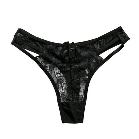

Women Underwear Thongs Lace Panties G String Thong Stretch Ladie Brief Underwear