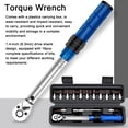 thumbnail image 3 of Quick-release Torque Wrench High Precise Torque Preset Wrenches 2-24N.m Torque Adjustable 1/4inch Ratchet Wrench Bike, 3 of 8