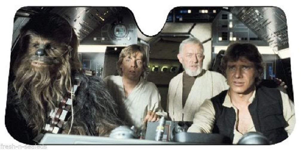 Star Wars Car Sun Shade UV Protector Shield Auto Window Windshield Cooler Truck
