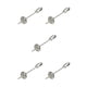 thumbnail image 1 of Billuyoard Soporte para comida de pájaros, soporte para alimentador de loros, palo de lanza de fruta de acero inoxidable, pincho para carne, palo de Type3 NO3 Billuyoard CBP097460, 1 of 1